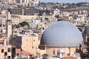 Exterior Dome Of Church Of The Holy Sepulchre