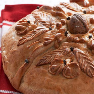 Greece Christmas Bread