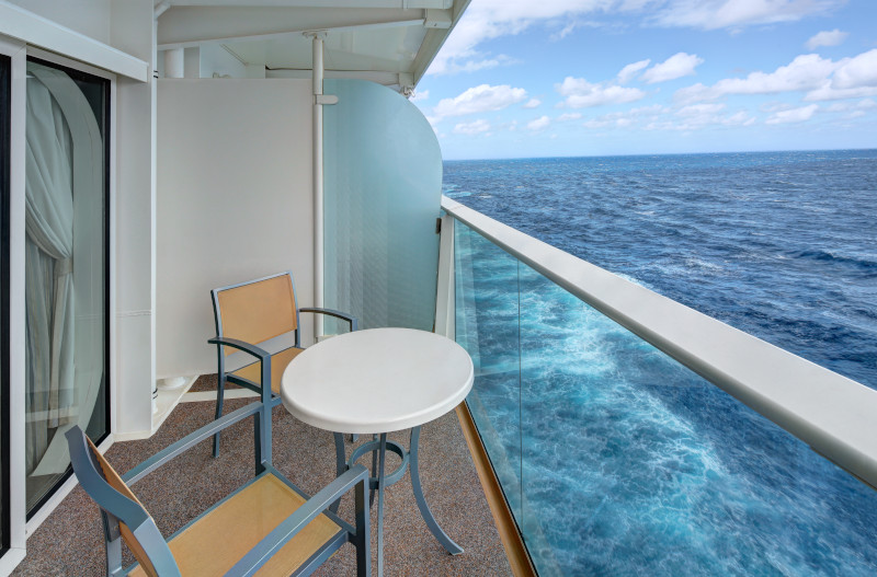 Superior Ocean View Stateroom W/balcony Cat. D6 Balcony