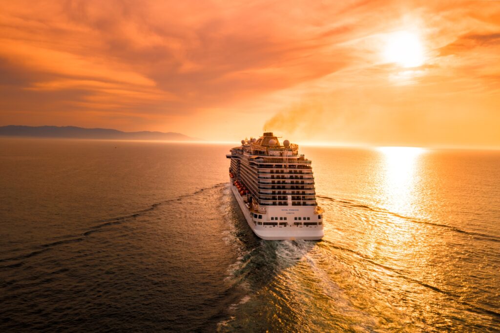 cruise-sunset-vacation-ocean-sea-cruising-cruise ship