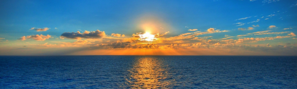 Cruise Sunset Sea